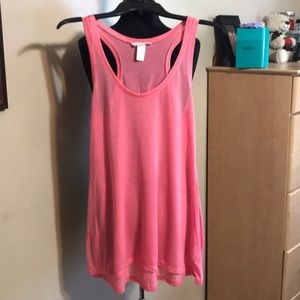 Basic long tank top